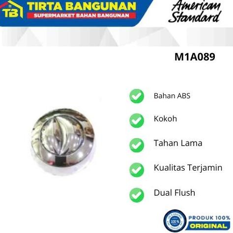 AMERICAN STANDARD MA089 TOMBOL KLOSET / CLOSET / TOILET / WC DUDUK 2 FLUSH
