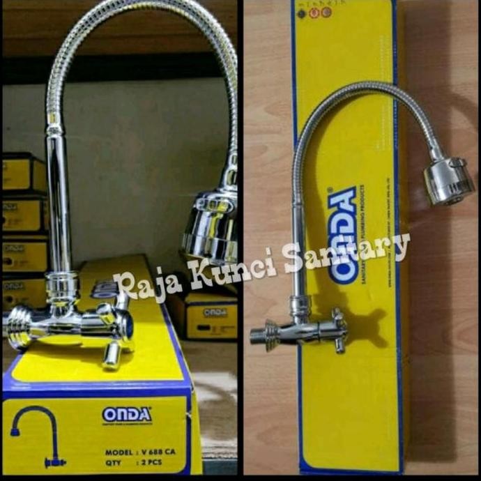 TERMURAH - Kran Kitchen Sink Onda V 688 CA/Kran Cuci Piring Onda/Kran Air Onda