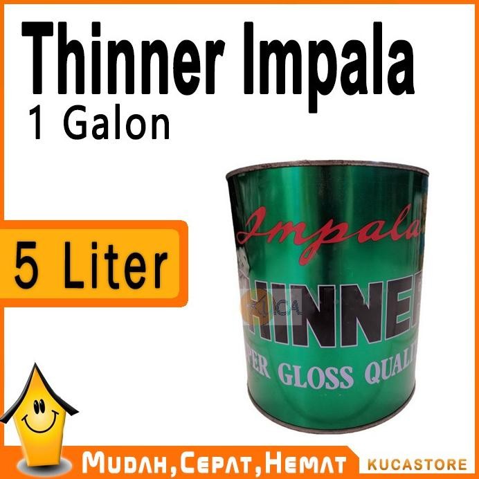 Thinner Impala Pengencer Cat 5 Liter aSt