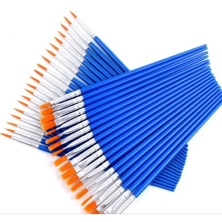 

Rd-67 Kuas Face Painting Set Brush Alat Make Up Eyeshadow Kuas Lukis Akrilik Bulu Nilon Kuas Cat Air Rd-67