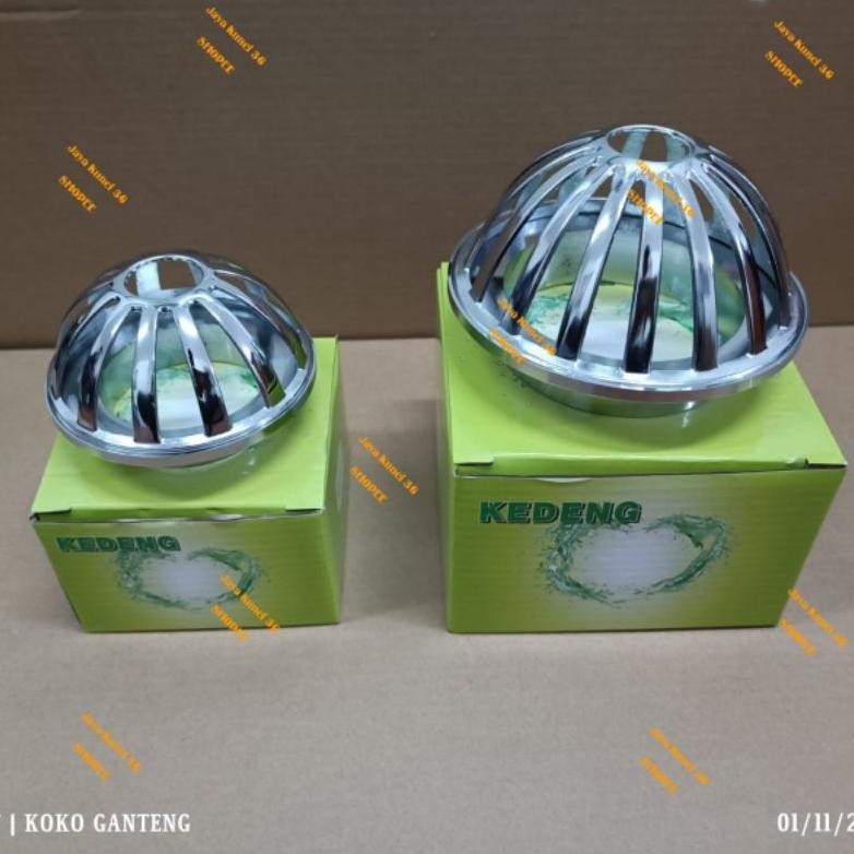 Roof Drain 3" inch Kuningan KEDENG / Saringan Got Talang Floor Drain - 3 inch aSt