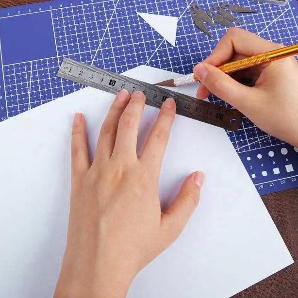 

Be09 A3/A4 Cutting Mat/Pvc Cutting Mat Cutting Mat Dua Sisi Alat Diy Cutting Board Be09