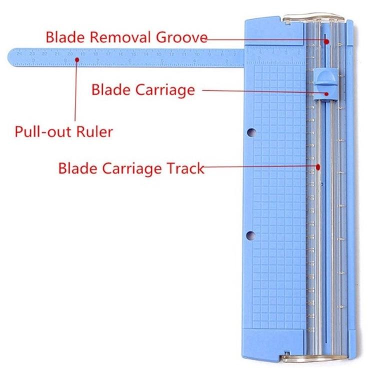 

Gr-8 Alat Pemotong Kertas Portabel Paper Cutter Trimmer Alat Potong Kertas A4 Scrapbooking Cutting Machine Precision Diy Craft Photo Paper Cutter Die Cutting Mat Machine Trimmer Gr-8