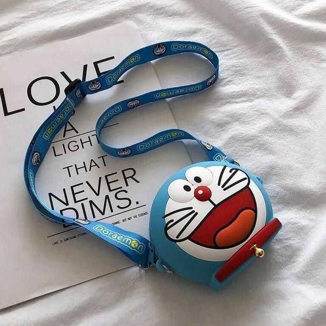 TERLARIS - AB Tas selempang anak dewasa jelly silicone karakter carton disney imp