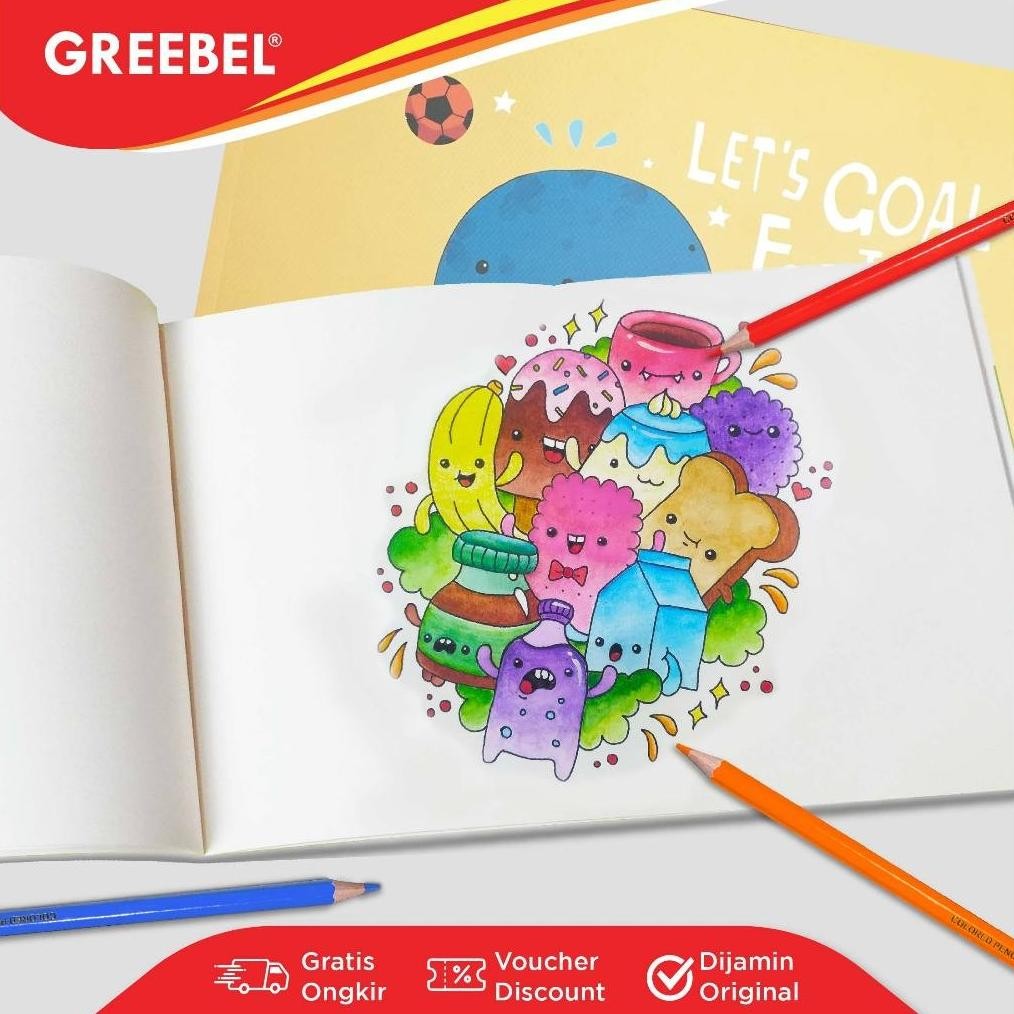 

Fg-87 Greebel Buku Gambar Sketch Book A4 30 Lembar (10001) Buku Sketsa Drawing Book Fg-87