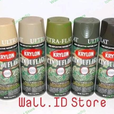 Terlaris Cat Semprot Camouflage - Krylon
