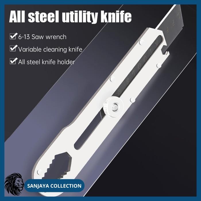

STAINLESS STEEL 9IN1 9 IN 1 CUTTER 15MM PEMOTONG SERBAGUNA ANTI DIJAMIN GRATIS ONGKIR