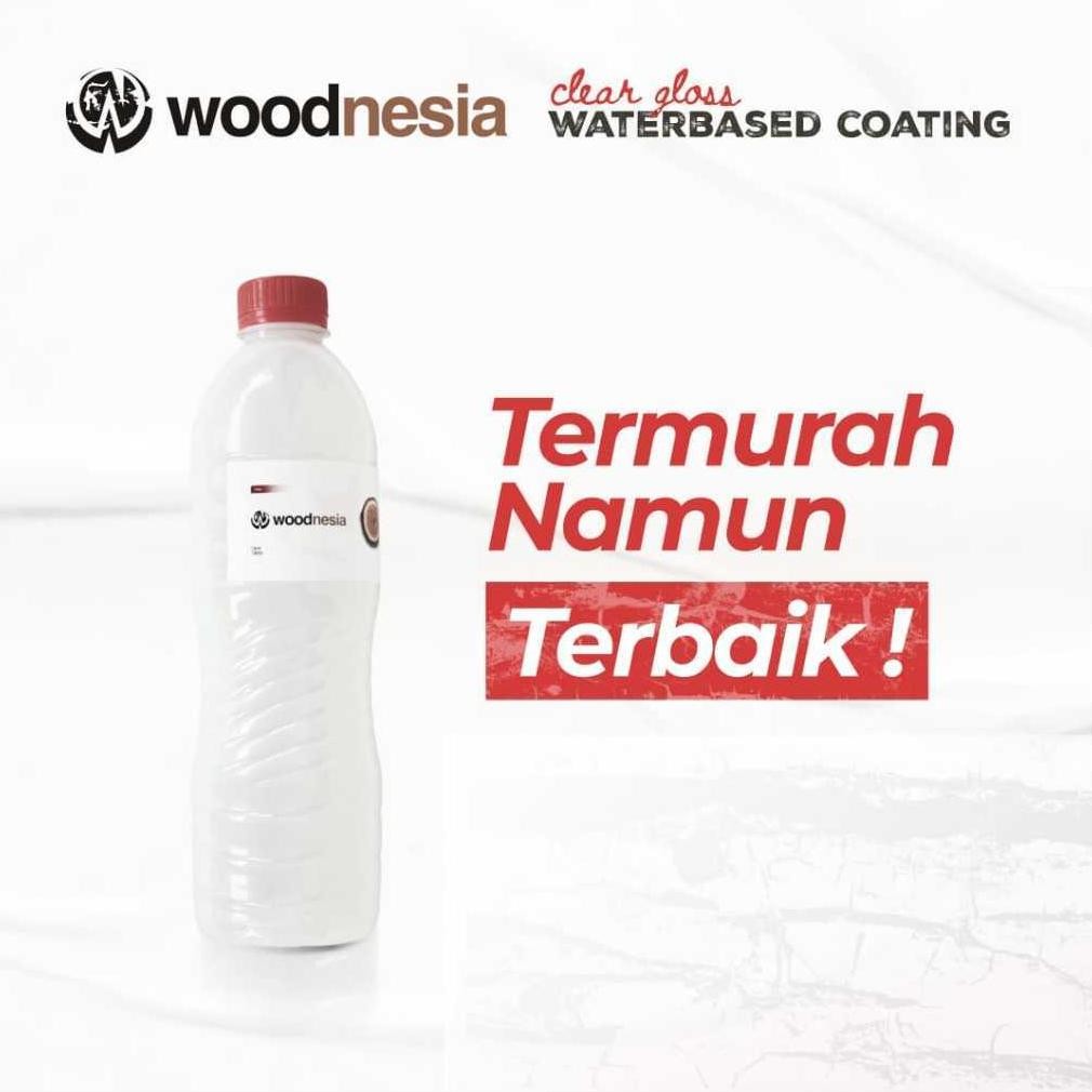 Cat Cleargloss Waterbased 500gr Pakai Air Woodnesia Pernis Varnish aSt