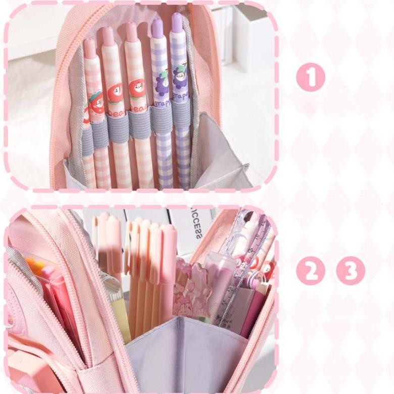 

Evy-510 Model 3D Tas Lucu / Tempat Pensil Anak Kapasitas Besar / Tempat Pensil Anak / Tempat Pensil Anak Perempuan Lucu