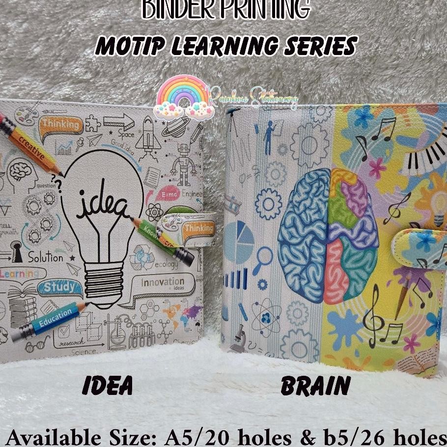 

Binder Printing Motip Learning Series. Tersedia Ukuran A520 Holes B526 Holes