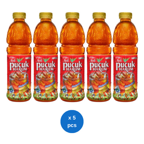 

Teh Pucuk Harum Jasmine 500ml x 5 pcs