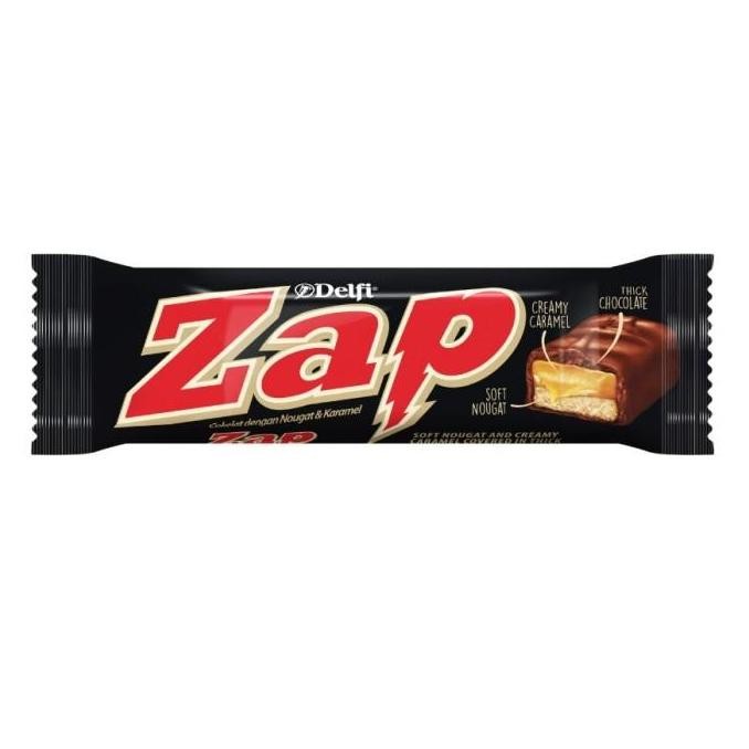 

Grosir Delfi Zap Cokelat Nougat Karamel 35 G - Isi 24
