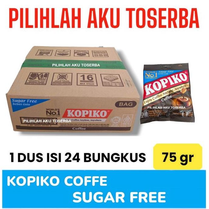 

Promo Permen Kopi Kopiko Sugar Free Bebas Gula - ( Harga 1 Dus Isi 24 Bungkus )