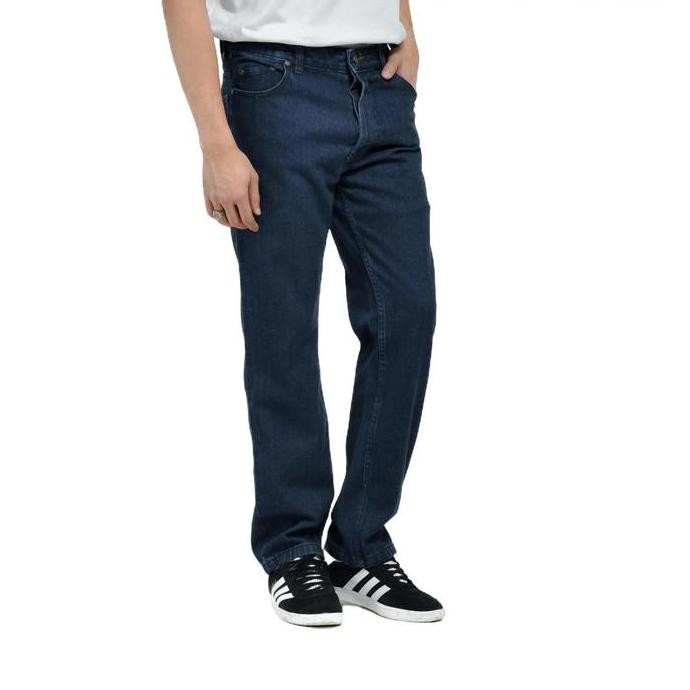 Promo Pride N Joy Co - Washed Jeans Pnj No. 14 Dyed Indigo Celana Panjang Pria