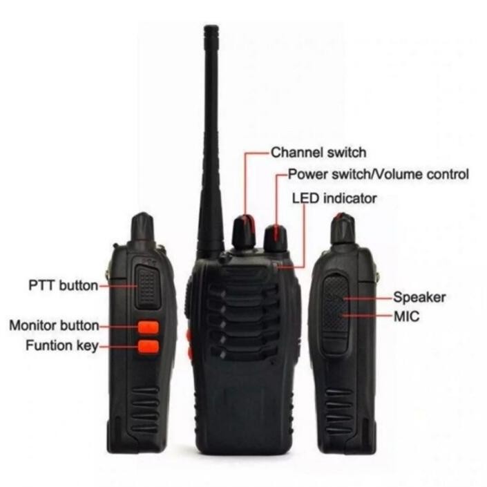Terlaris | Terbaru | Best Seller | Termurah Ht Handy Talky Tagcore-888Sradio Komunikasi Uhf Walky Ta