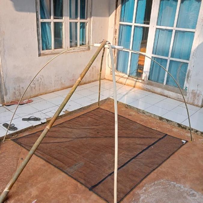 SIRIB ANCO IKAN FULL SET PLUS BAMBU JARING PENANGKAP IKAN PANCING LELE ORIGINAL DAN TERPERCAYA