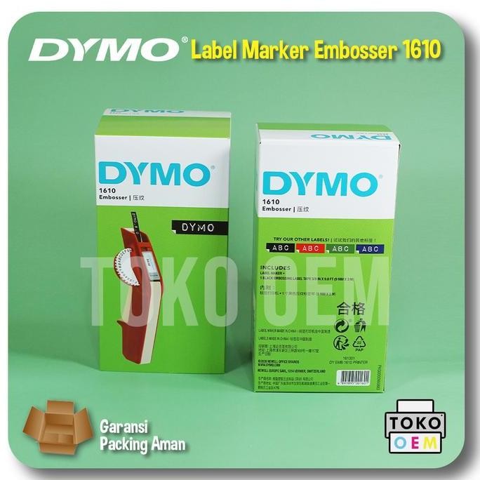

Premium Label Maker Emboss Dymo 1610 (BONUS 2 LABEL)
