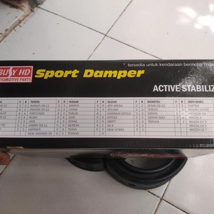 Promo Sport Damper/ Peredam Guncangan Shock Mobil " Busy Hd" Size 4 Cm