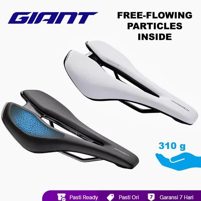 Promo Giant Approach Saddle 145 mm Black Steel Alloy Rails Sadel Nyaman Touring Sadel Kulit Sadel Se