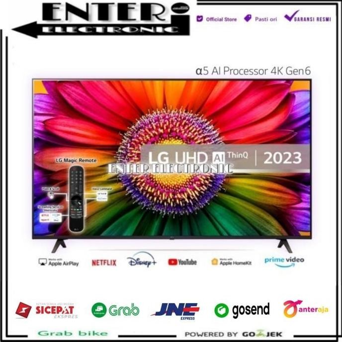 TERMURAH - PROMO LG 65UR8050PSB - LED SMART TV LED 65 INCH UHD 4K MAGIC REMOTE