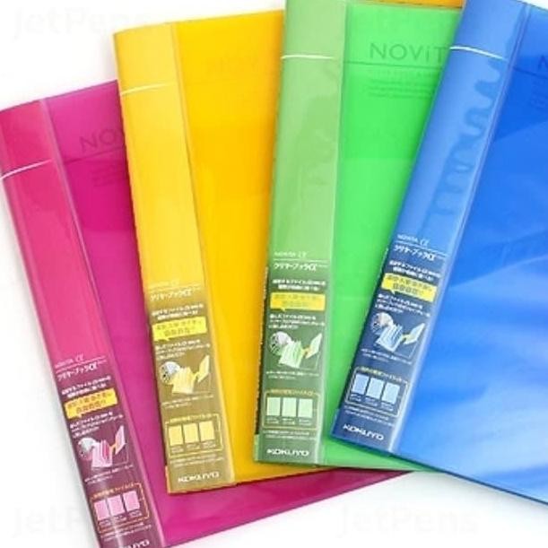 

NEW Kokuyo Clear Book Novita Alpha A4S P-NT24