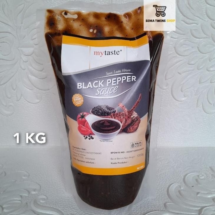 

My Taste Saus Lada 1Kg Blackpapper - Saos Mytaste 1000 Ml
