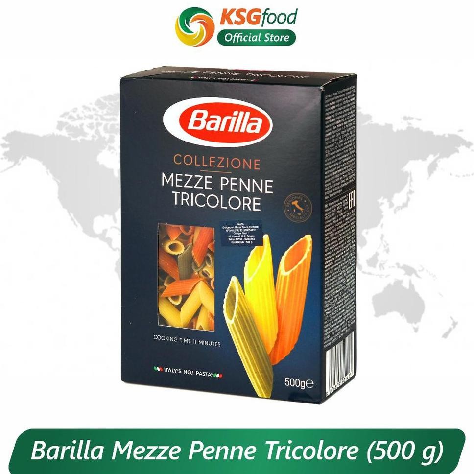

Barilla Penne Tricolor 500Gr
