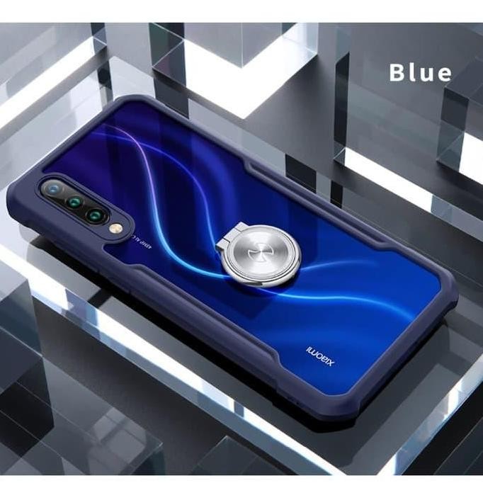 TERBARU - XIAOMI MI CC9E / MI A3 XUNDD I-RING ORI HARD SOFT CASE BENING HARDCASE