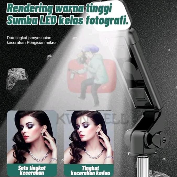 Tongsis N09 / Tongsis Tripod / Tongsis 3 In 1 / Selfie Stick / Tongsis Hp / Tongsis Bluetooth / Tong