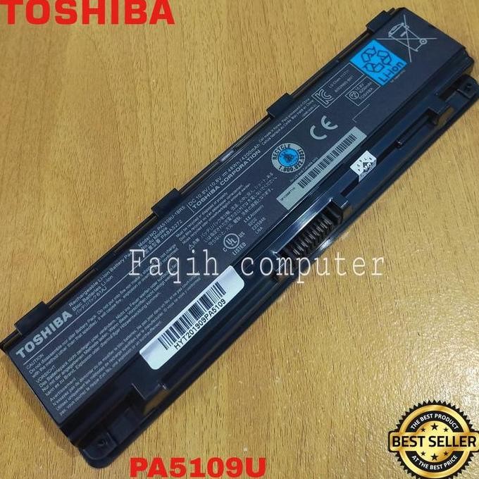 Baterai Batre Original Laptop Toshiba Satellite C40 C50 PA5109 PA5109U