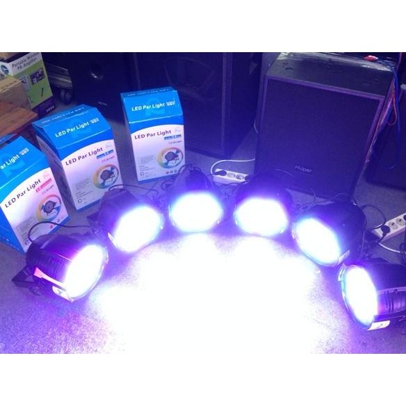 TERBARU - Paket REDSUN PARLED 54x3W RGBW HARGA GROSIR 6 UNIT