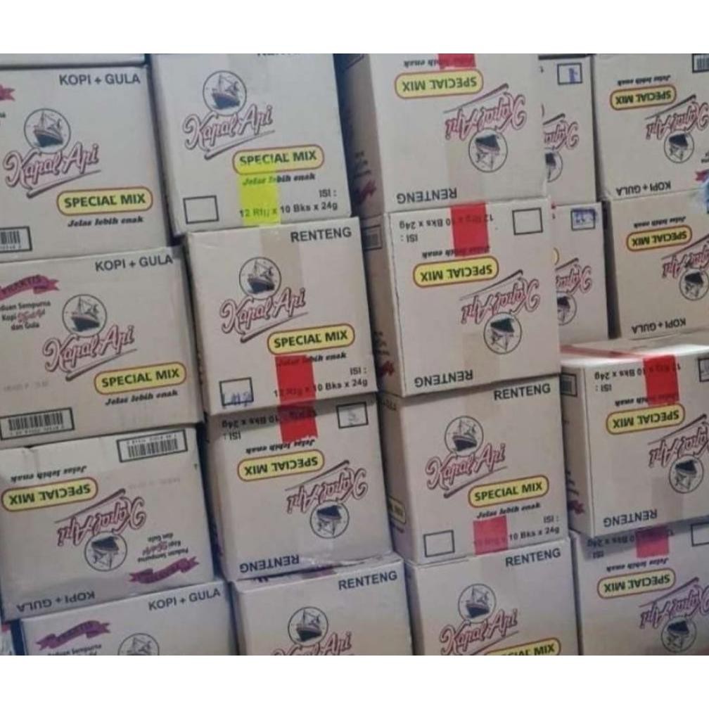 

Ready!! Kopi Kapal Api Special Mix 1 Karton