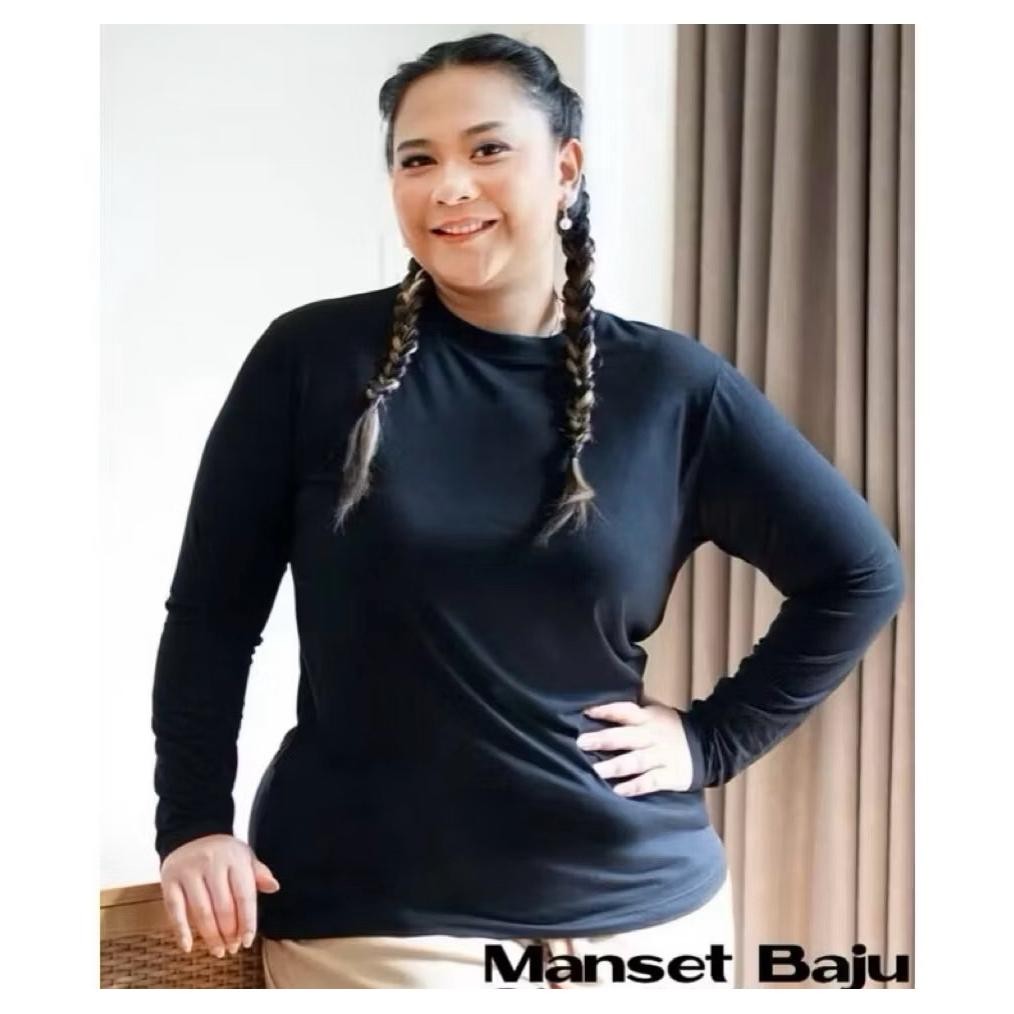 Promo Manset baju lengan panjang kaos rayon Uniqlo TJQ-74