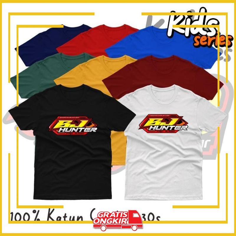 BISMILLAH Baju Kaos Anak BJ Hunter New Katun COmbed Sound System Viral Kekinian Terbaru 2025 RP-40