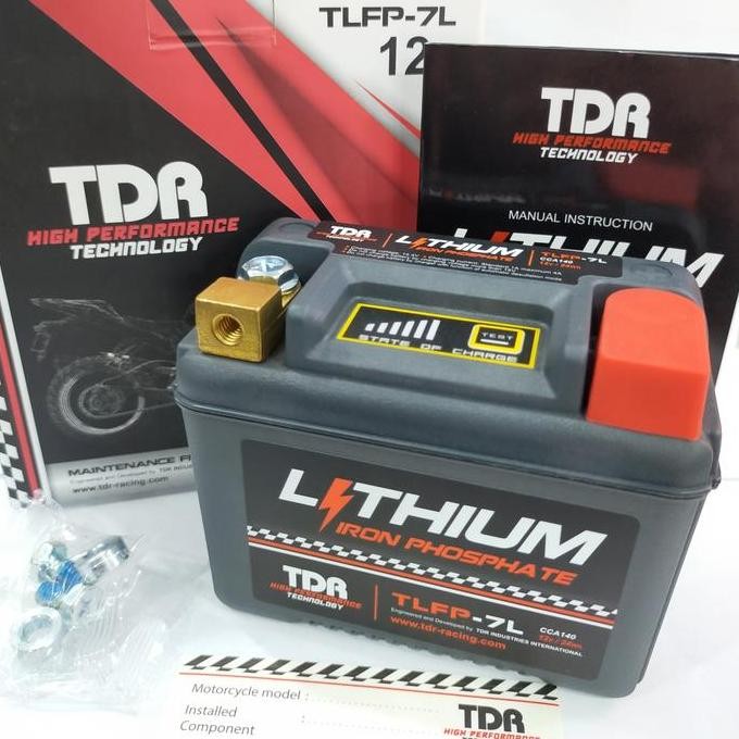 HARGA DISC - Accu TDR Lithium TLFP-7L