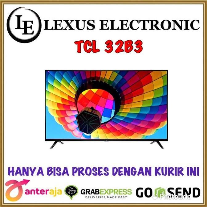 TERBARU - TCL LED TV 32 INCH | 32B3 | DIGITAL TV | DVB-T2