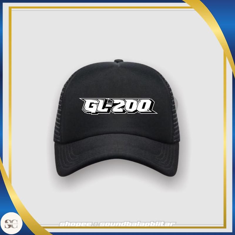 SUPER Topi GL200 Snapback Topi Racing Motor Viral Kekinian Terbaru 2025 MI-25