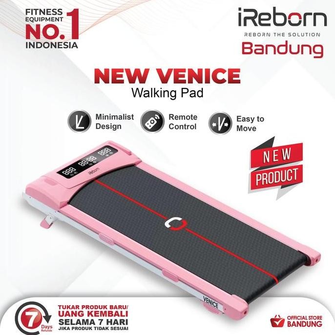 Alat Fitness Treadmill Elektrik IReborn Venice M8