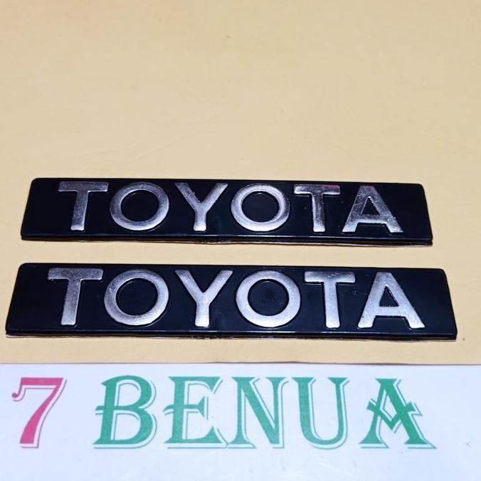 Emblem Toyota Bagasi Belakang Corolla Gl Tahun 1984 Up