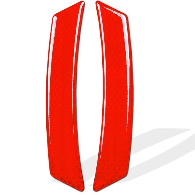 Eyebrow Reflektor Motif Side Marker Emblem Stiker Bumper Mobil