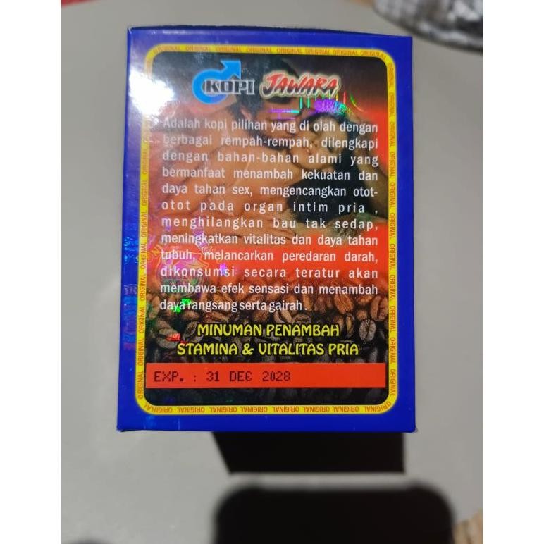 

Ready!! kopi jawara 15 kali lebih dahsayat original