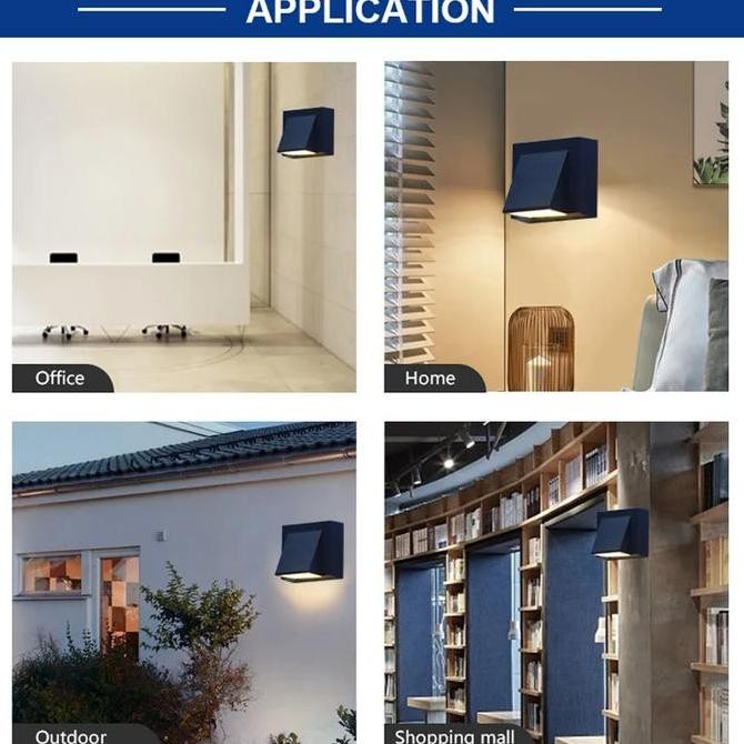 Lampu Dinding Minimalis Teras Outdoor Indoor Pagar Taman