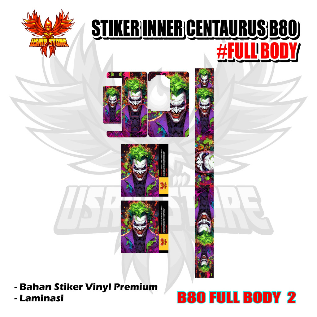 

Terlaris 1 B80 02 Garskin Stiker Custom Case Laminasi Tebal COD