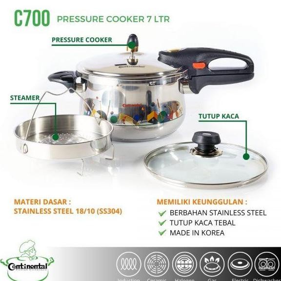 Continental Panci Presto 7 Ltr C700