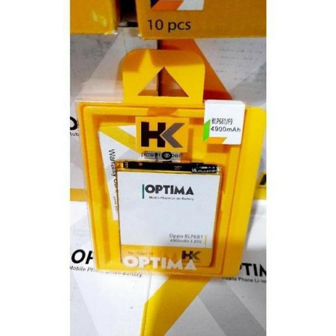 TERMURAH - Baterai Batrai Battery Batre HK Optima BLP681 Oppo F9 BLP-681 Original