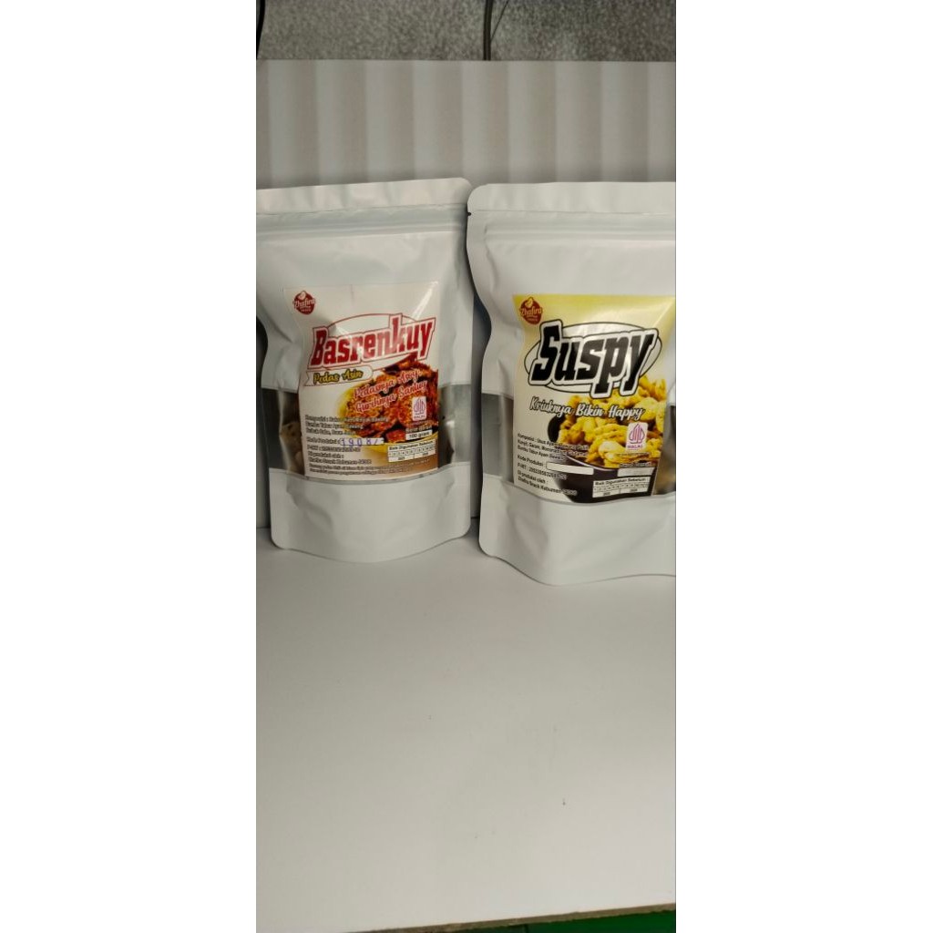 

Bundling Hemat Suspy + Basrenkuy - Usus Crispy Kriuk + Basreng Pedas Gurih Cabe Asli