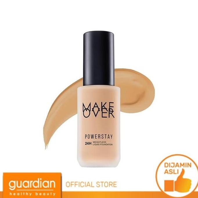 TERMURAH - Make Over Powerstay Weightless Liquid Foundation W42 Warm Sand