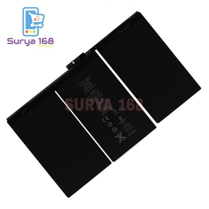 BEBAS ONGKIR - BATTERY BATERAI BATTERE BATRE IPAD 2 A1395 / A1396 / A1397
