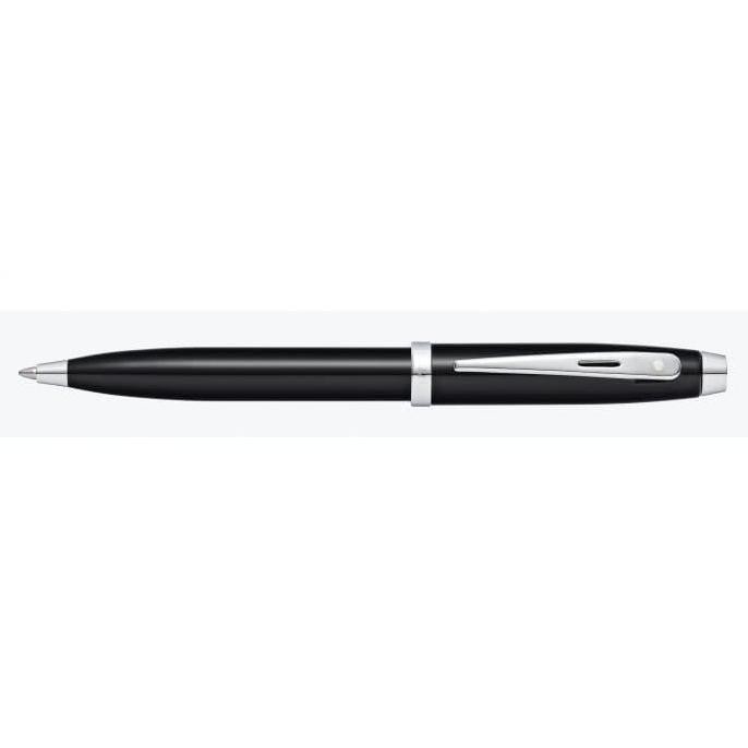 

NEW Sheaffer 100 Glossy Black Lacquer Ballpoint Pen