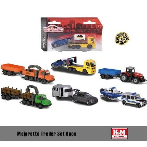 majorette trailer series cars